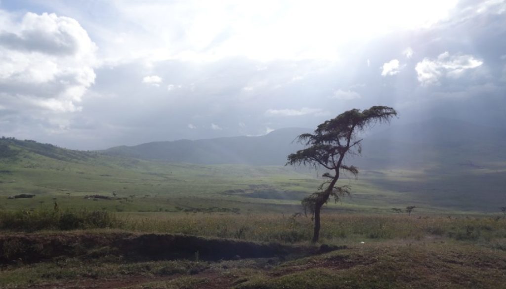 From Arusha towards Rwanda