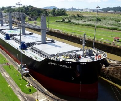 Panama Canal then into South America and Colombia